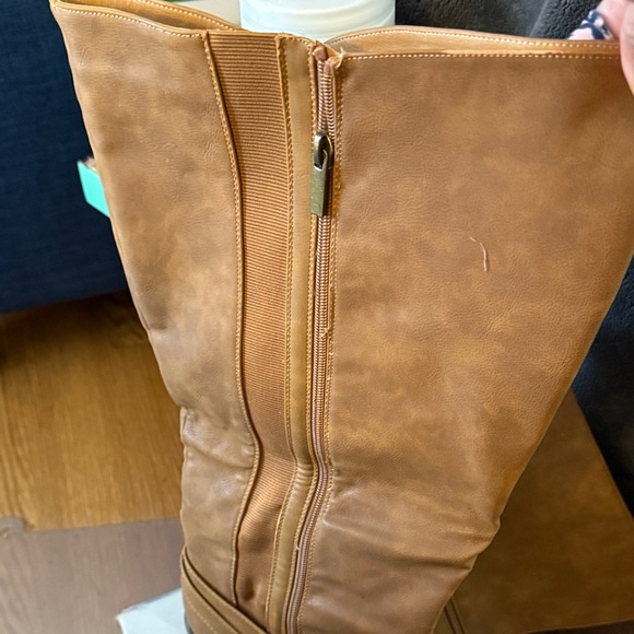 Cloudwalkers Brown Heeled Boots - Picture 4 of 7